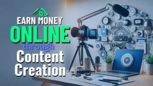 earn money online through content creation