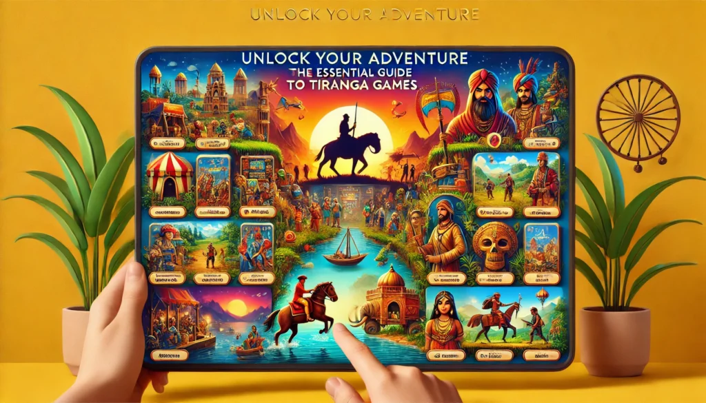 Unlock Tiranga Games Adventure: The Essential Guide