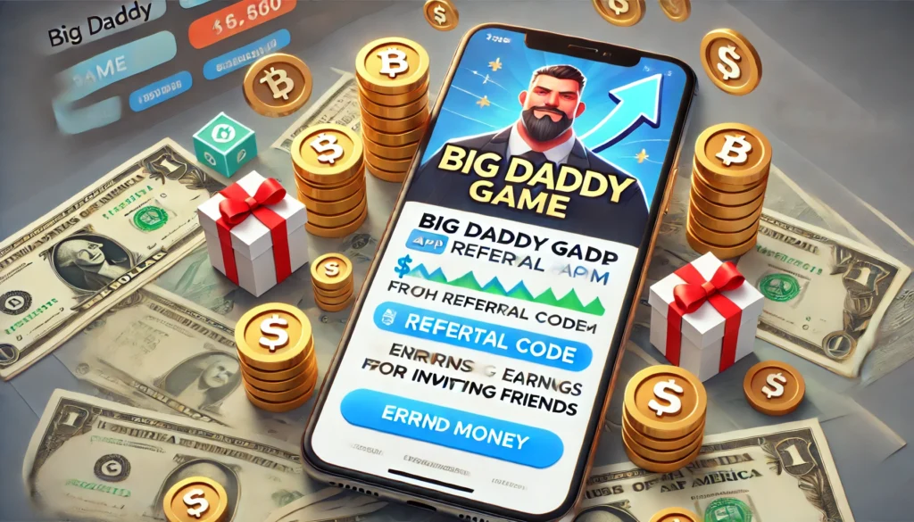 Big Daddy Game: How to Earn Money Through Referral?